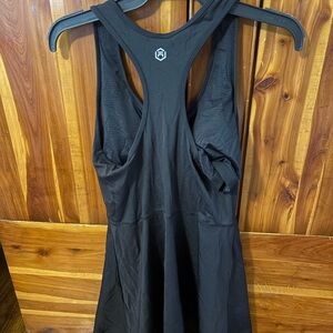Black Racerback Athletic Dress